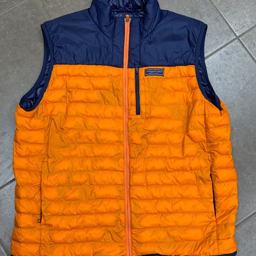 Vineyard Vines Mens Packable Lightweight Puffer Vest - XXL